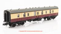 374-035B Graham Farish BR Mk1 BG Gangwayed Brake Coach number E80803 in BR Crimson & Cream livery